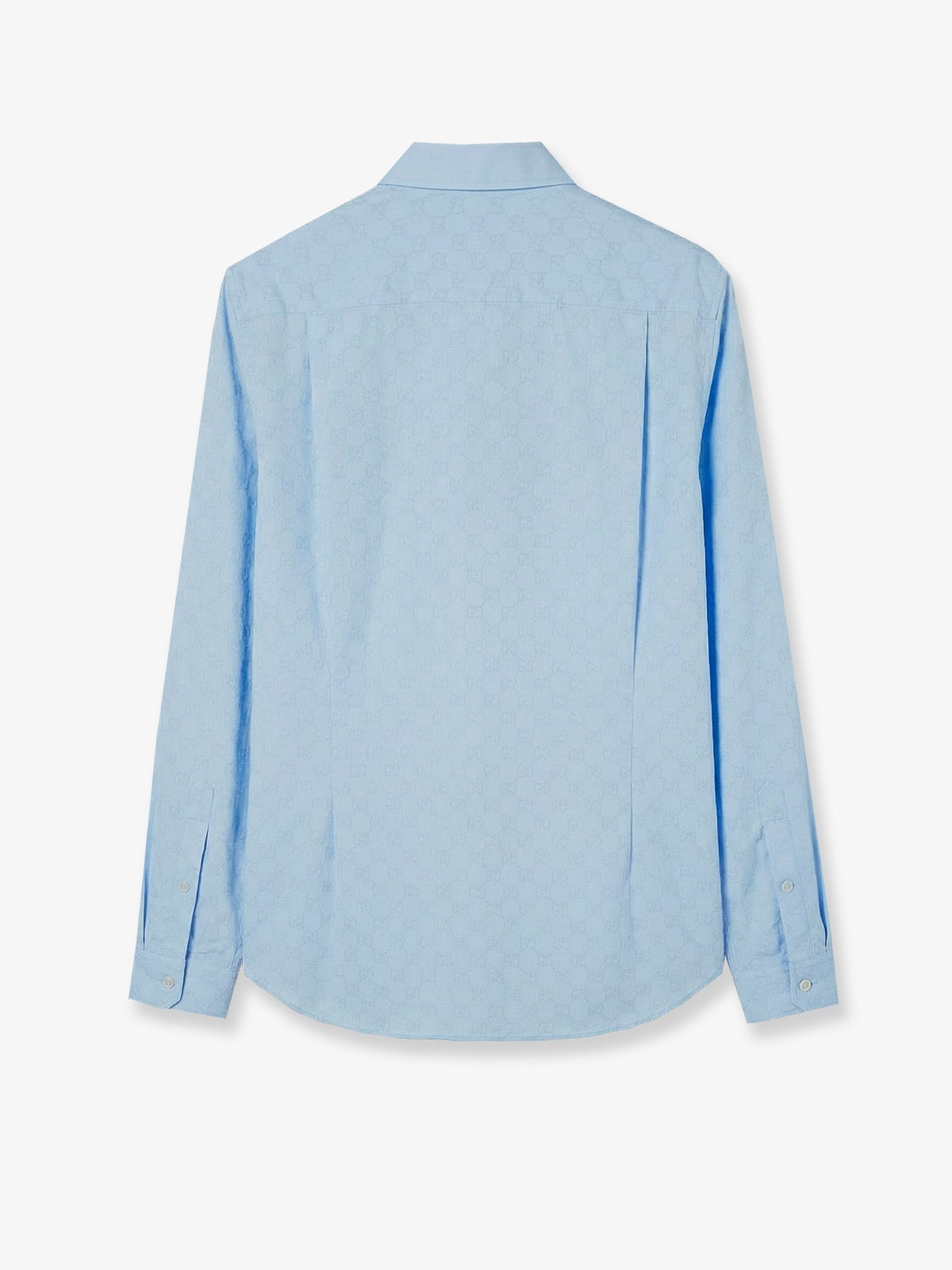 Gucci Men's GG Cotton Shirt SERENITY