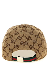 Gucci GG Fabric Cap Beige