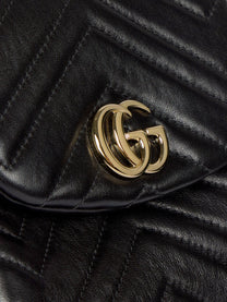Gucci Women's GG Marmont Mini Backpack Black