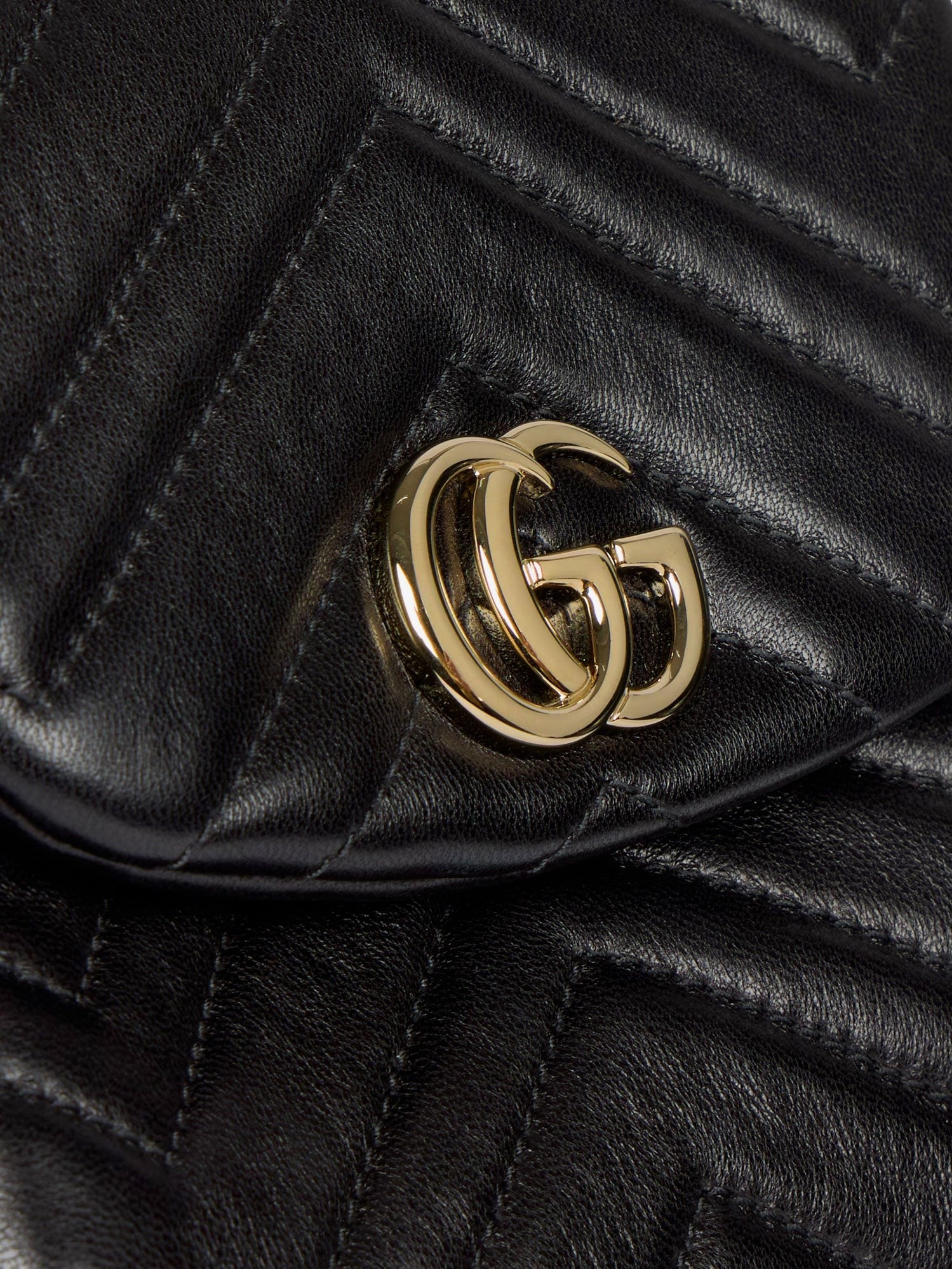 Gucci Women's GG Marmont Mini Backpack Black