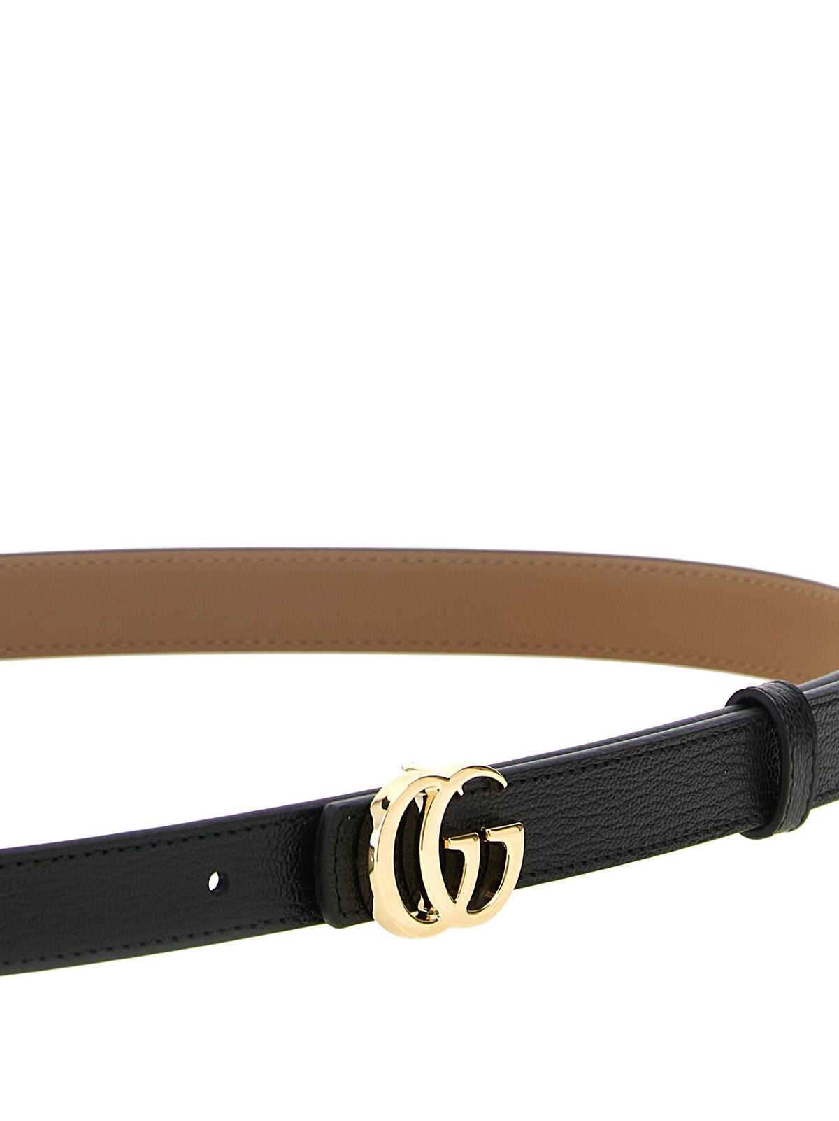 Gucci GG Marmont Reversible Belt Gold