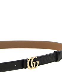Gucci GG Marmont Reversible Belt Gold
