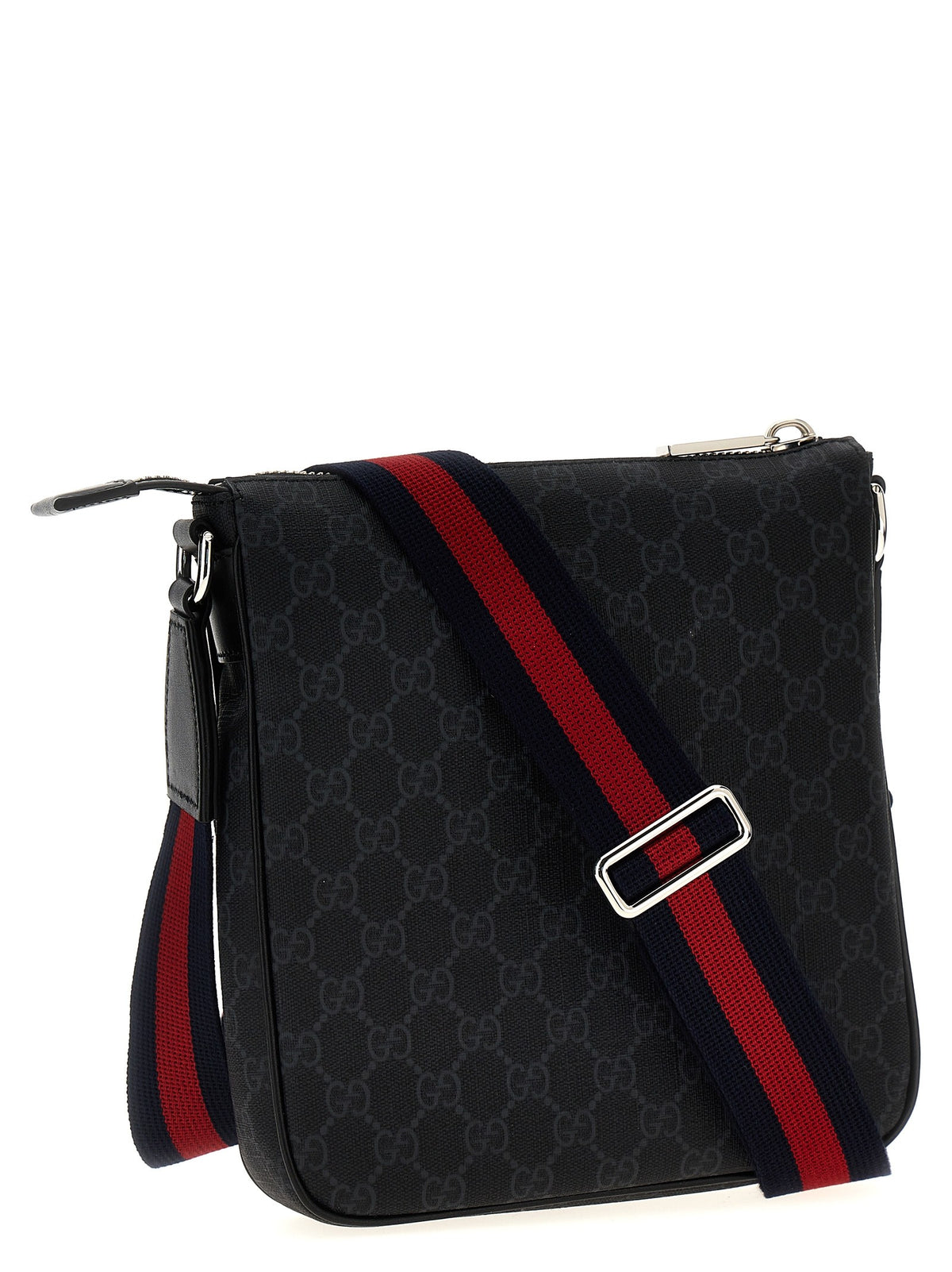 Gucci GG Supreme Crossbody Bag Black
