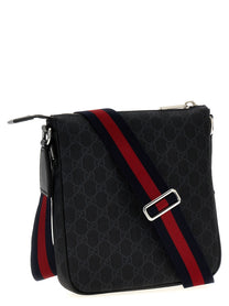 Gucci GG Supreme Crossbody Bag Black