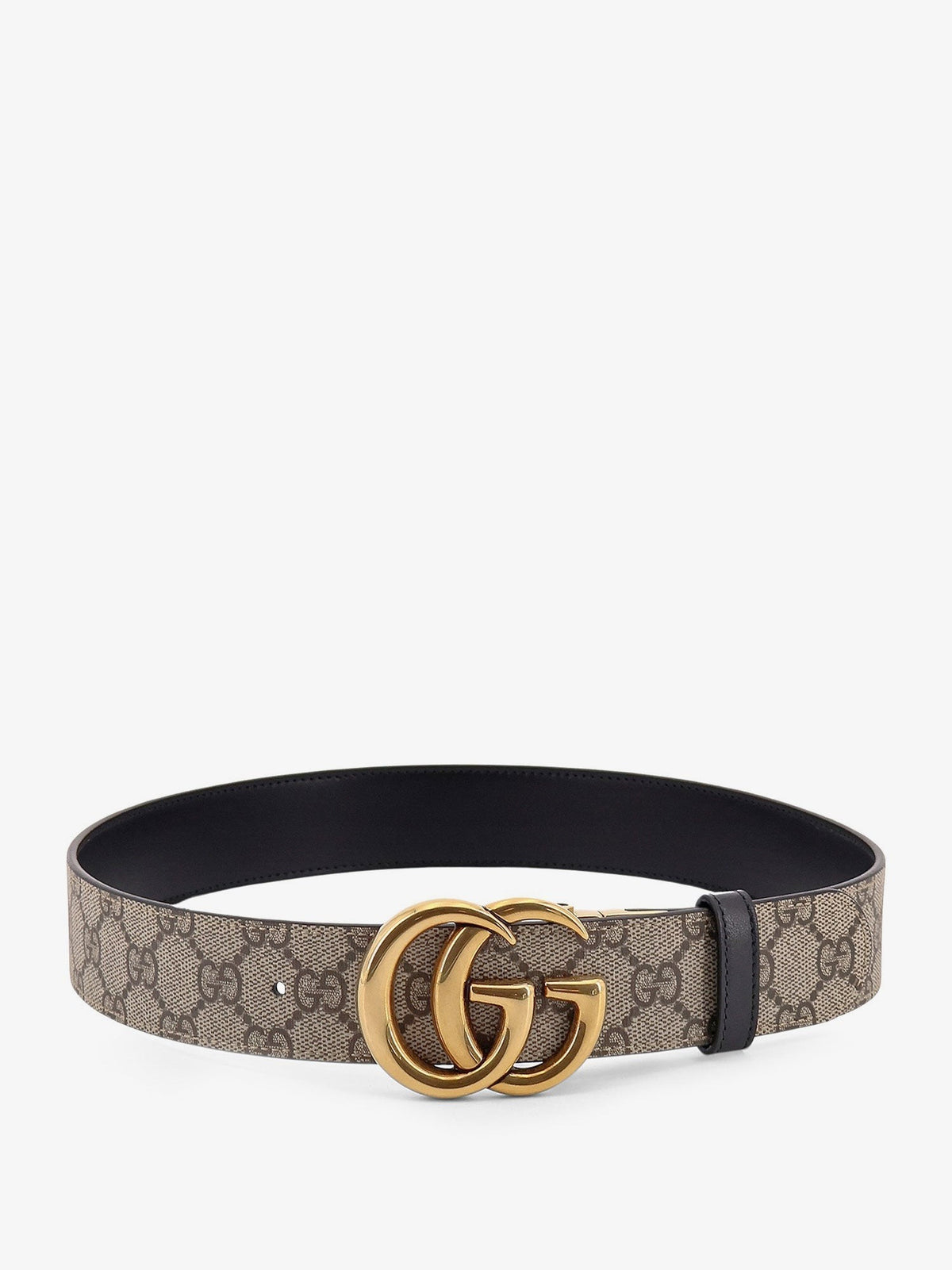 Gucci Women's GG Supreme Fabric Belt Black