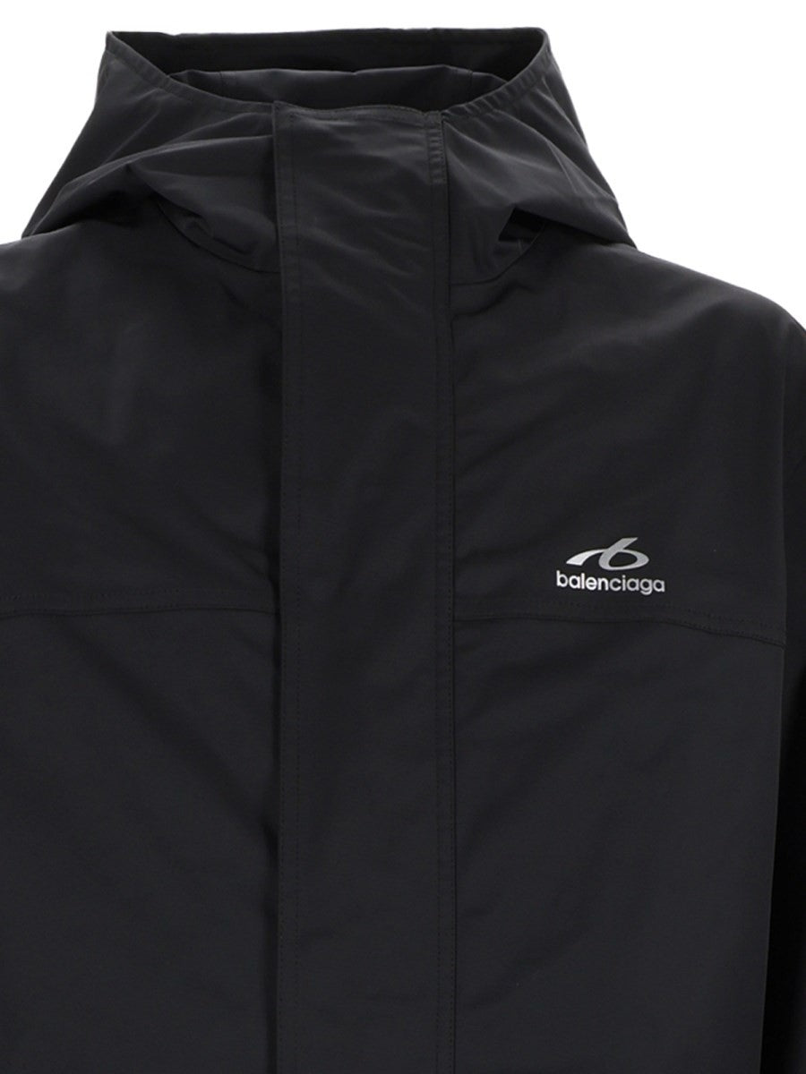 Balenciaga Men's Giacca Vento Techwear Black