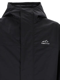 Balenciaga Men's Giacca Vento Techwear Black