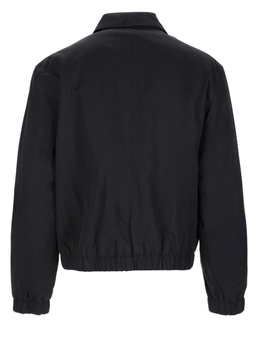 Ami Paris Men's Giacca Con Zip Black