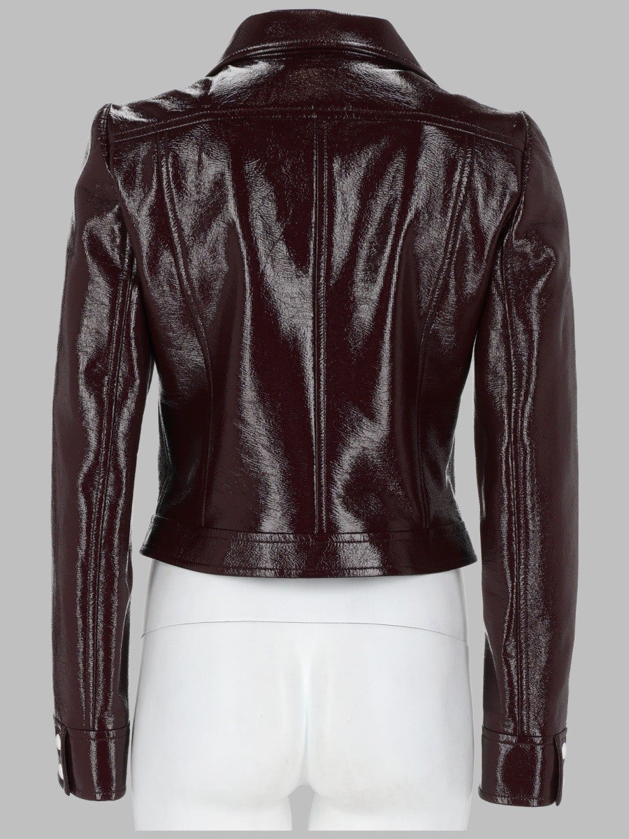 courrèges Women's Giacca Crop Con Red