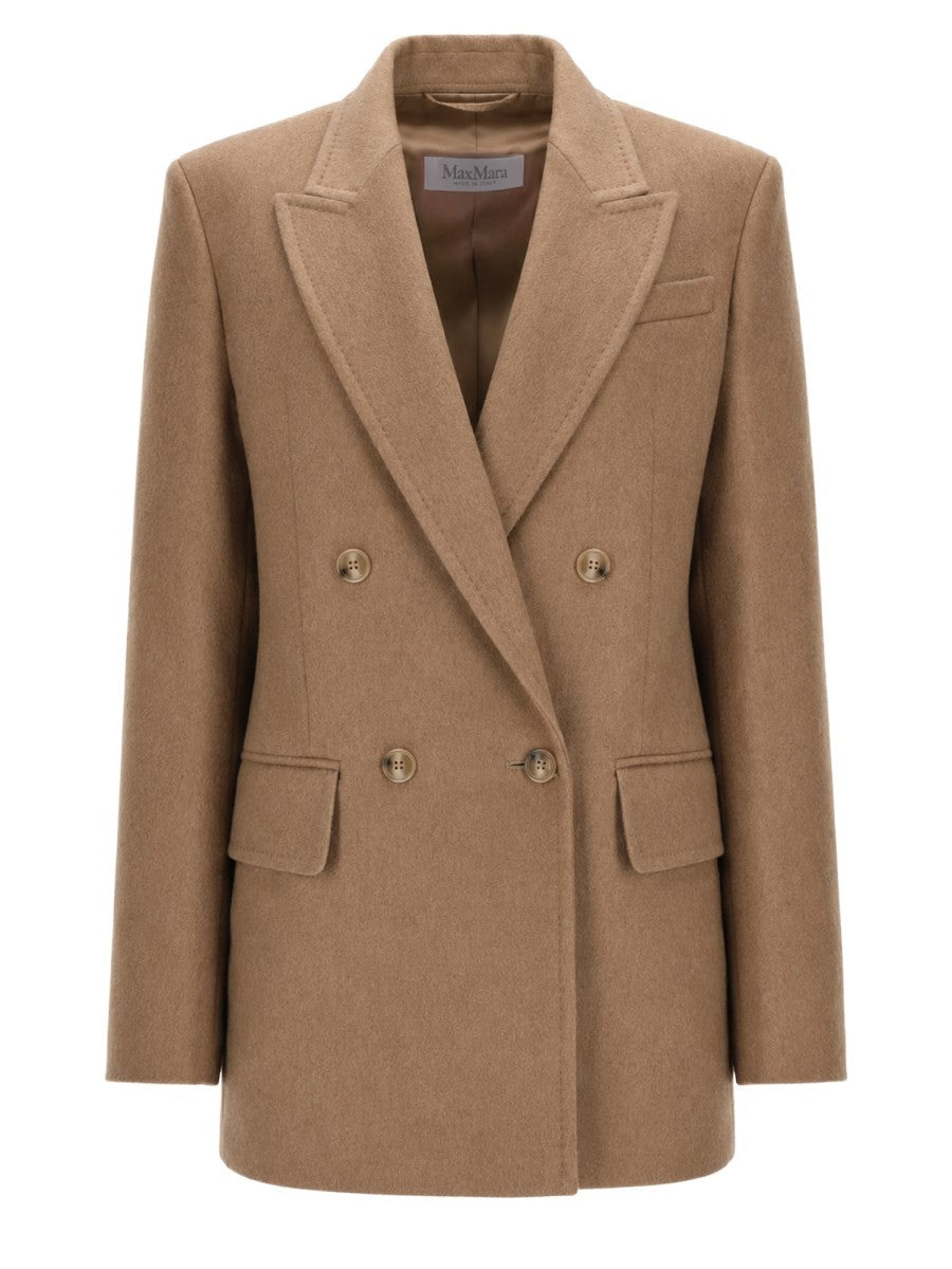 Max Mara Women's Giacca Doppiopetto Olimpia Beige