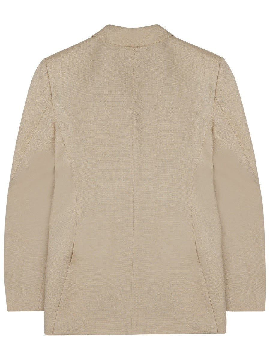 P.A.R.O.S.H Women's Giacca Doppiopetto Raisa Beige