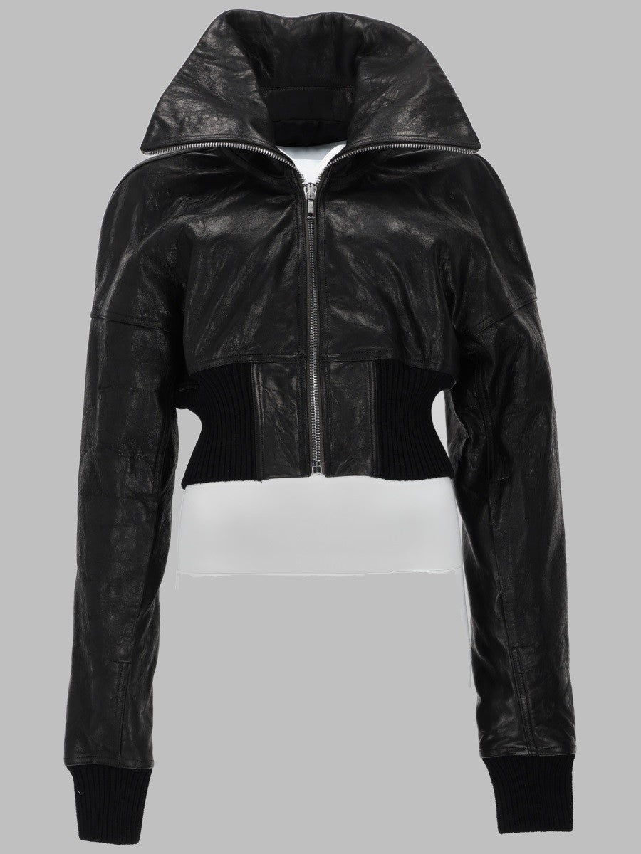 Rick Owens Women's Giacca Dracuflight Cropped Black