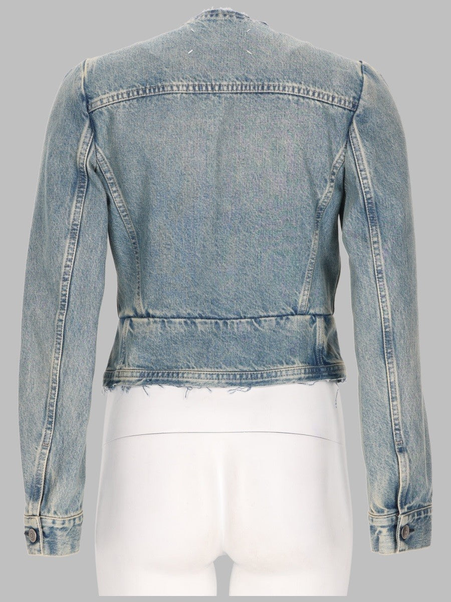 Maison Margiela Women's Giacca in Denim Blue