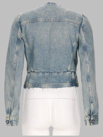 Maison Margiela Women's Giacca in Denim Blue
