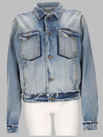 Maison Margiela Women's Giacca in Denim Blue