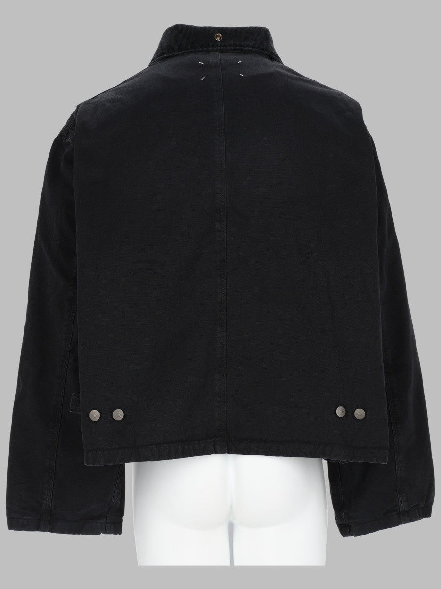 Maison Margiela Men's Giacca in Denim Black