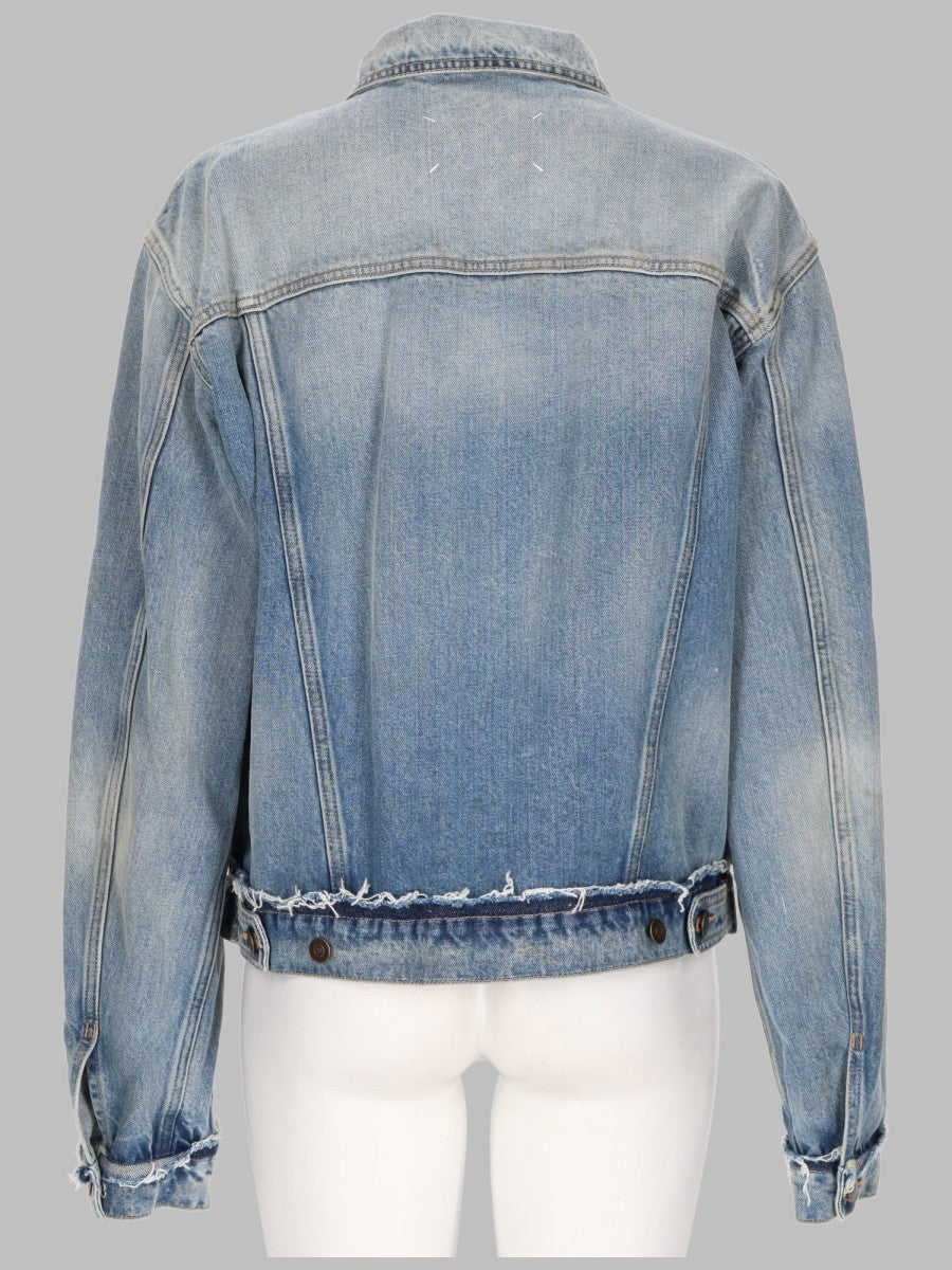Maison Margiela Women's Giacca in Denim Blue