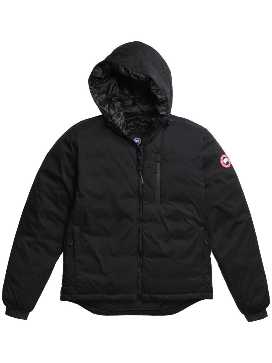 Canada Goose Men's Giacca Lodge Con Cappuccio Black