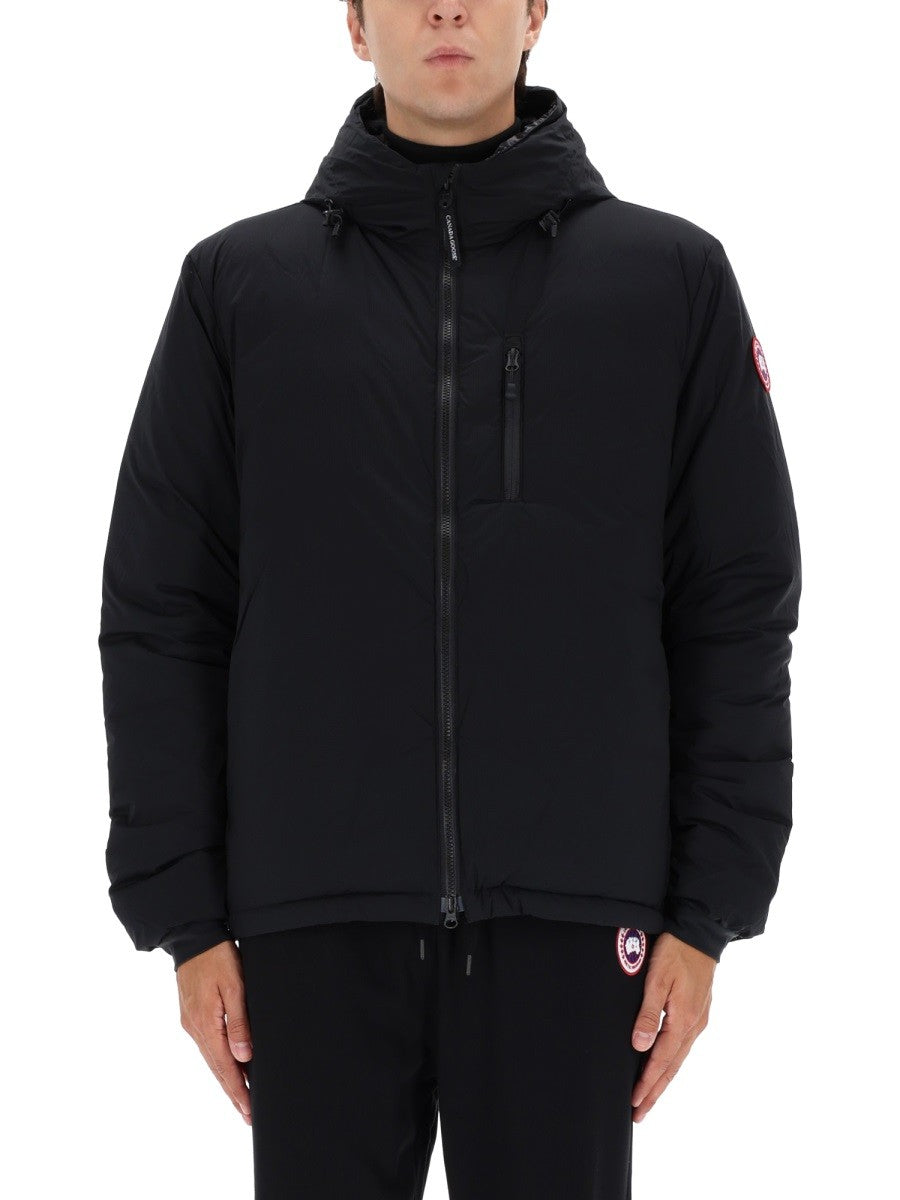 Canada Goose Men's Giacca Lodge Con Cappuccio Black