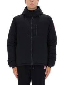 Canada Goose Men's Giacca Lodge Con Cappuccio Black