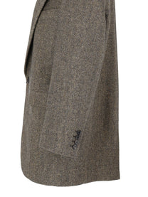 Saint Laurent Women's Giacca Monopetto in Lana Grey