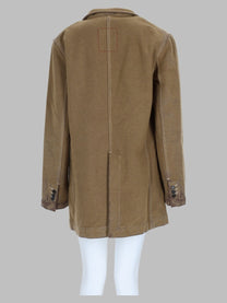 Uma Wang Women's Single-Breasted Jane Jacket Brown, view 2