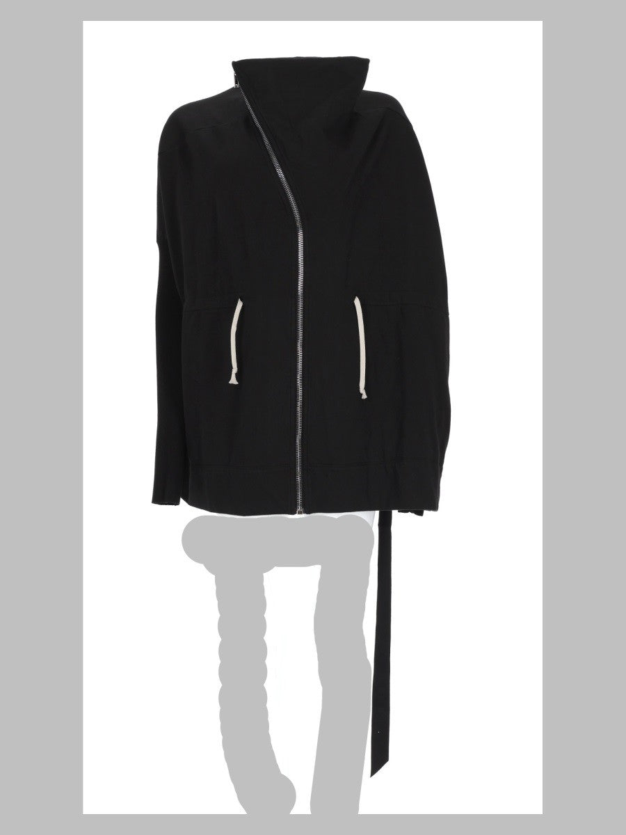 DRKSHDW Women's Giacca Mountain Con Zip Asimmetrica Black