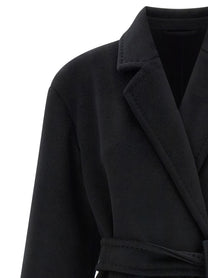 Max Mara Studio Giambo Coat Black, view 3