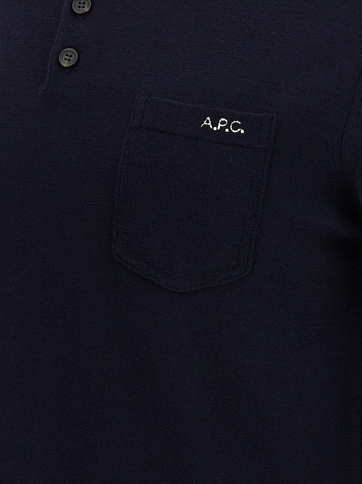 A.P.C Gide Polo Shirt Blue