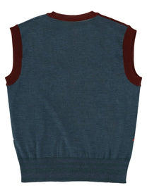 Vivienne Westwood Men's Wool Gilet Argyle Multicolor, view 2