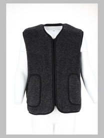 Amish Supplies Men's Gilet Yellowstone Sherpa Black