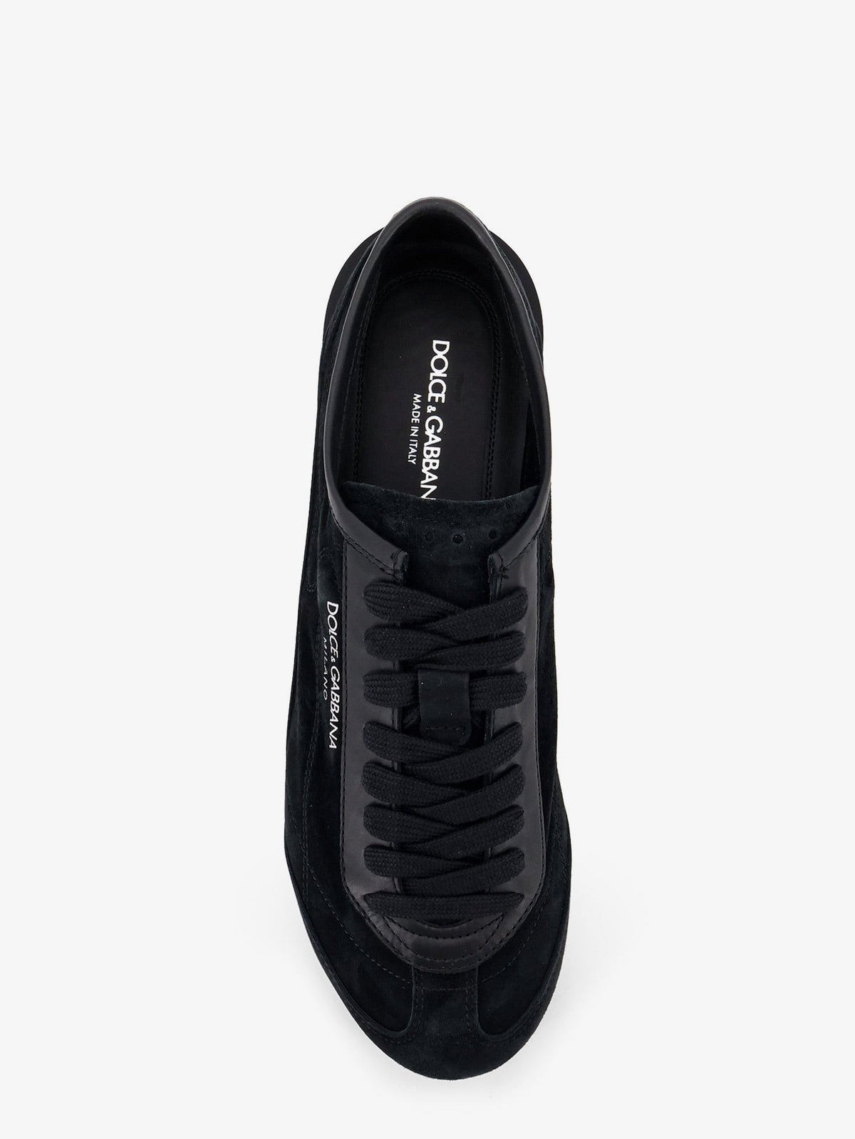 Dolce &amp; Gabbana Men's Gimondi Plus Leather Sneakers Black