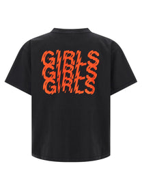 SECOND/LAYER Girls Girls Girls Shirt Black