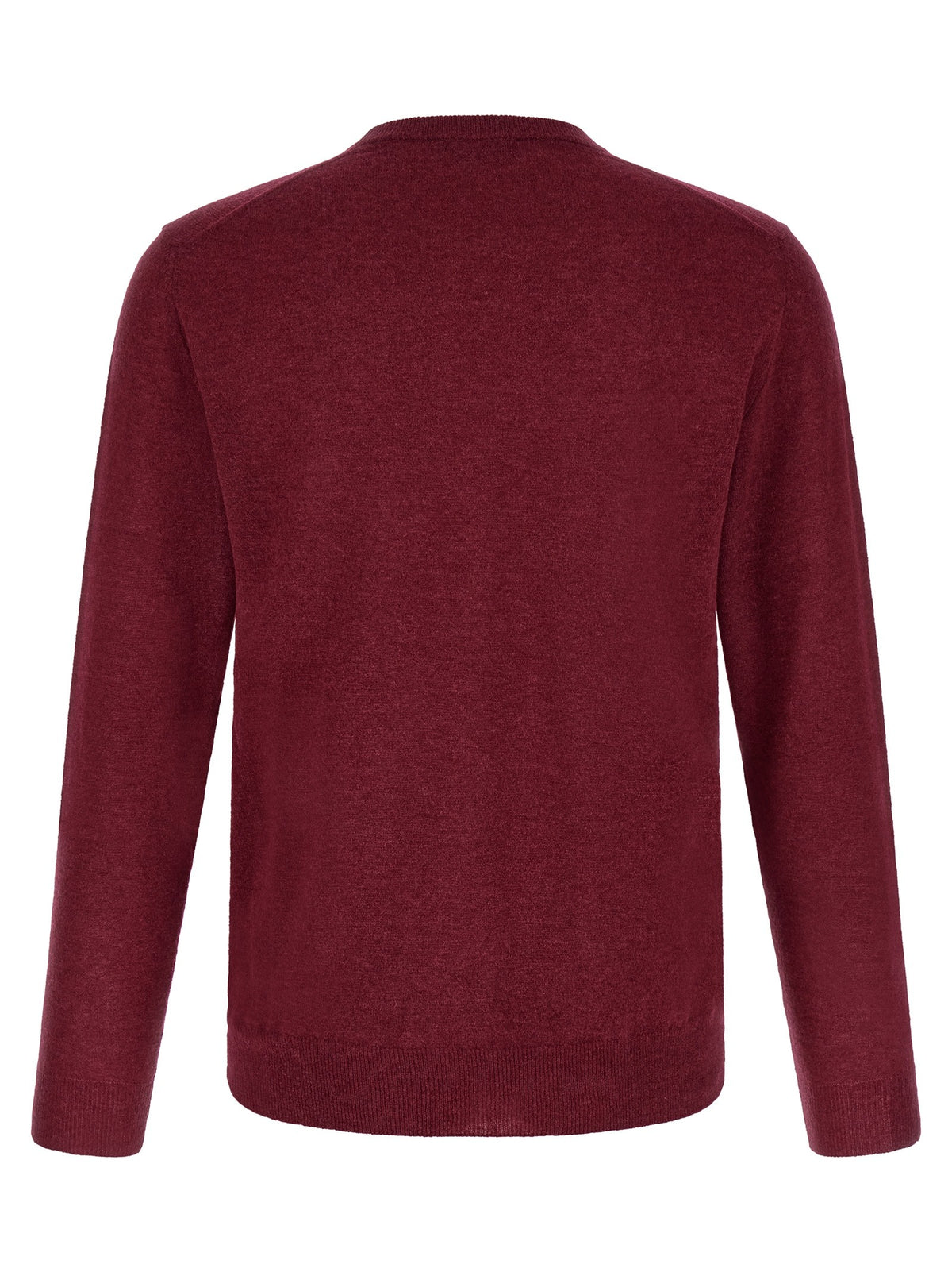 Zanone Giro Inn Cashmere Sweater Red