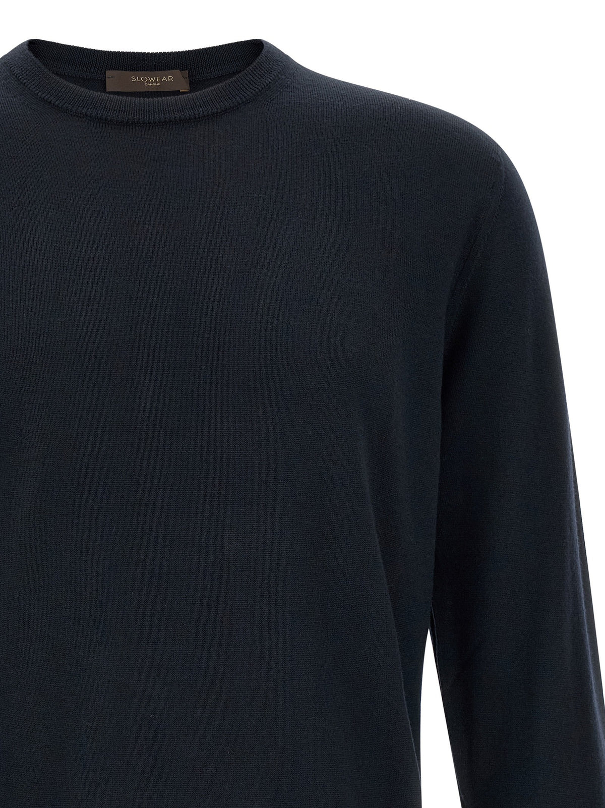 Zanone Giro Sweater Blue
