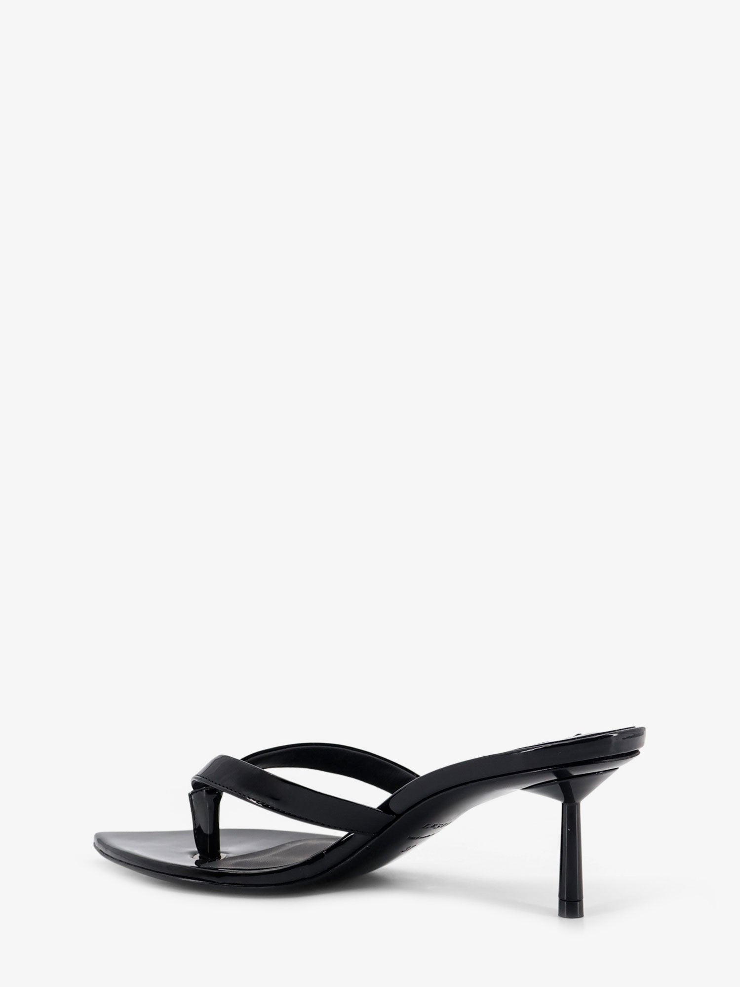 Le Silla Women's Gisele Patent Leather Sandals Black