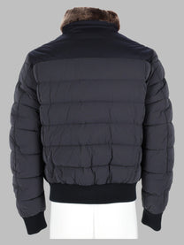 MooRER Men's Giubbotto Imbottito Fantoni Blue