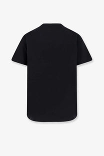 Givenchy men’s black cotton short-sleeved t-shirt with simple crew neck design