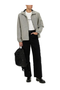 Black Givenchy backpack with sleek minimalist design and subtle branding in front for men