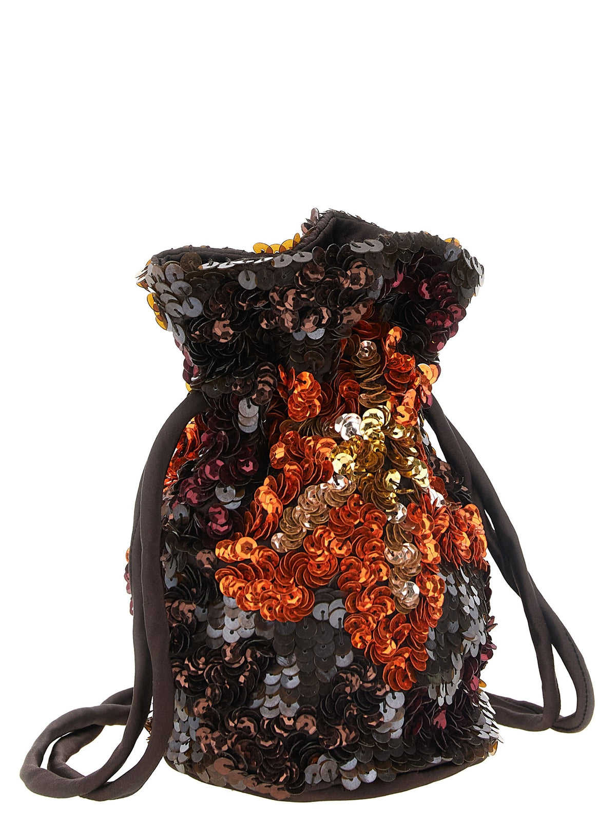 Parosh Gla Shoulder Bag Brown