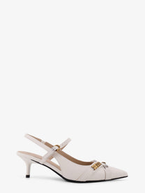 Pinko Women's Gloria Leather Pump White