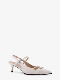 Pinko Women's Gloria Leather Pump White
