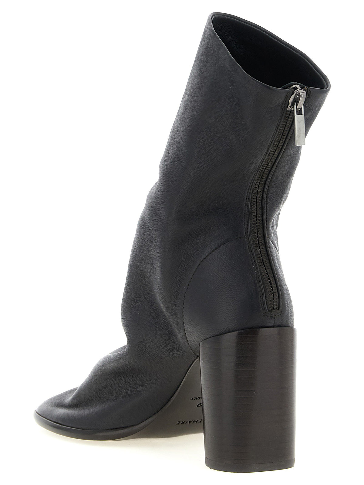 Lemaire Glove Ankle Boots Brown