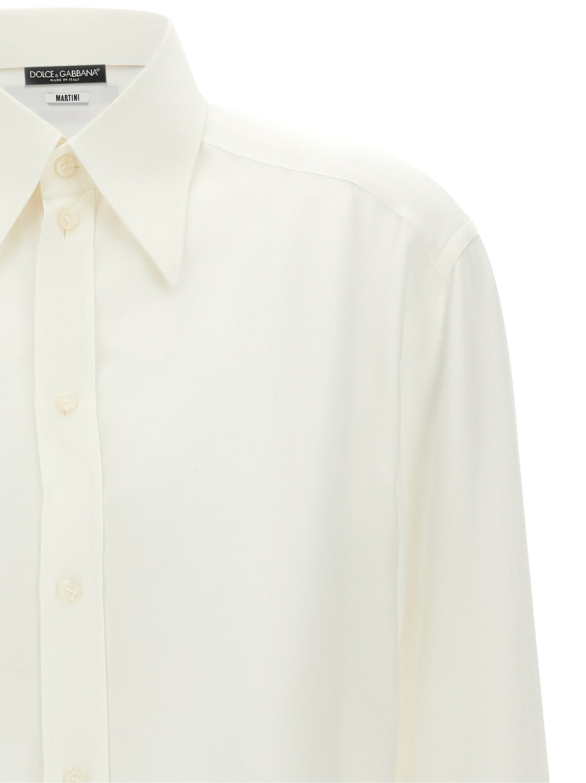 Dolce&amp;Gabbana Gold Shirt White