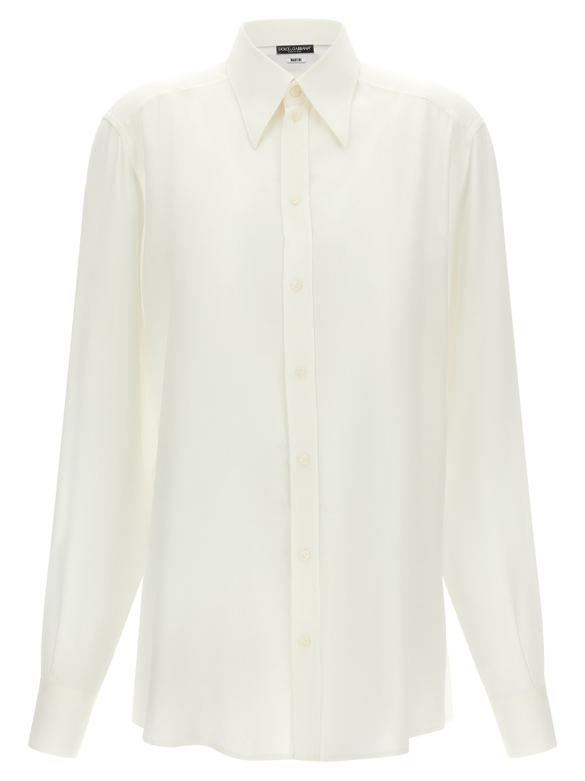 Dolce&amp;Gabbana Gold Shirt White