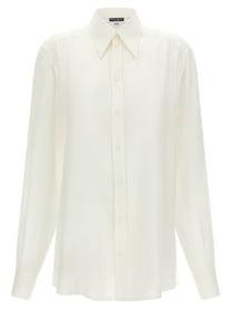 Dolce&amp;Gabbana Gold Shirt White