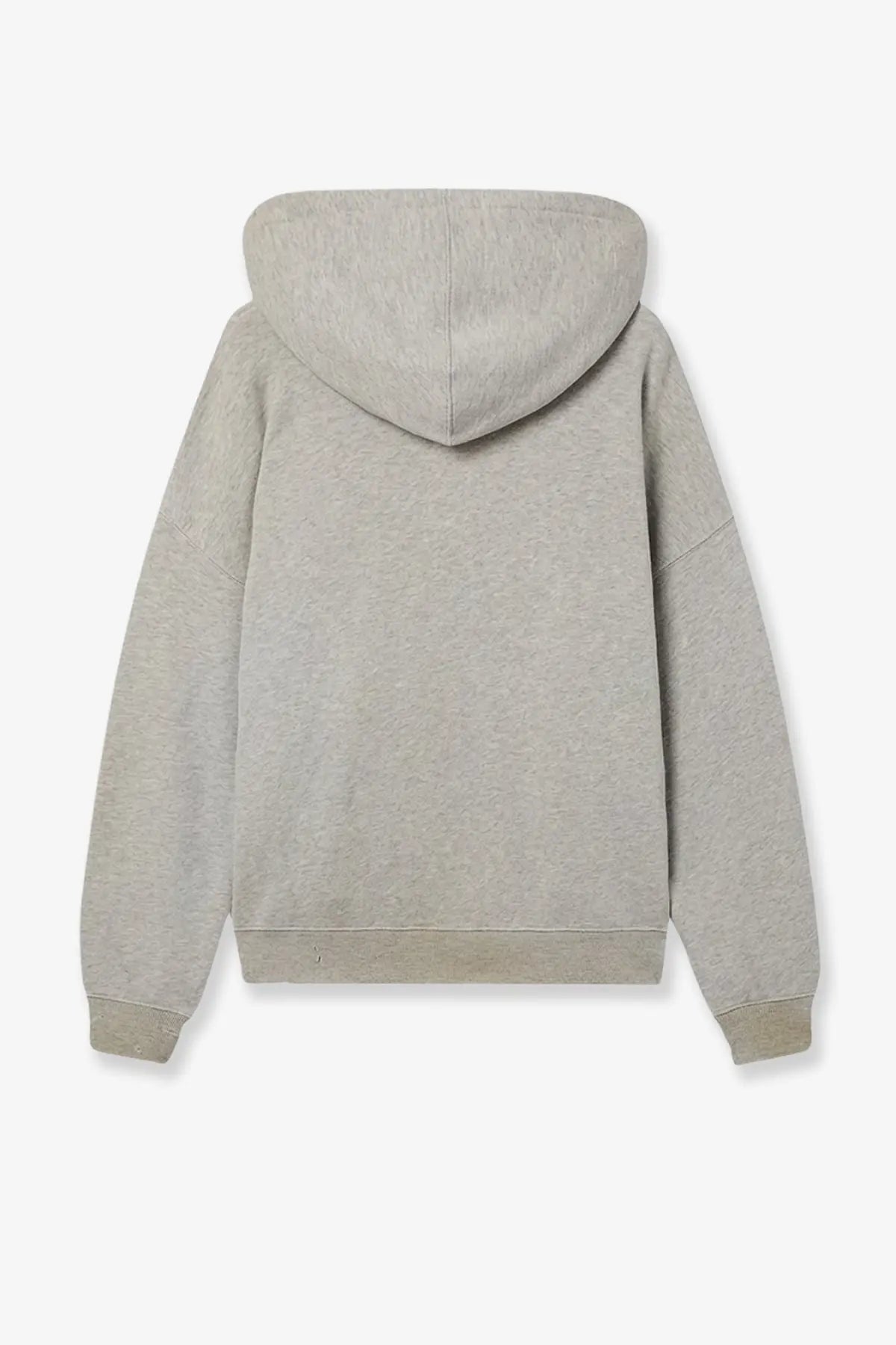 Golden Goose men’s cotton sweatshirt grey soft heather gray hooded relaxed fit with ribbed cuffs