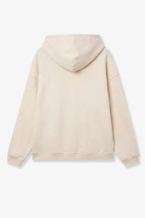 Golden Goose men’s oversized cream-colored cotton sweatshirt with soft fabric and minimalist design front view
