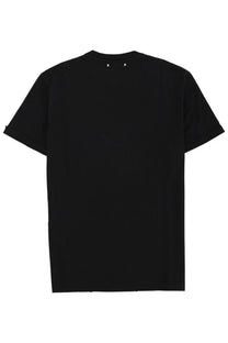 Golden goose men’s black short-sleeved t-shirt with a subtle white logo detail at the neckline
