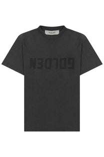 Golden Goose Women's Shirt in Jersey Distressed Con Grey